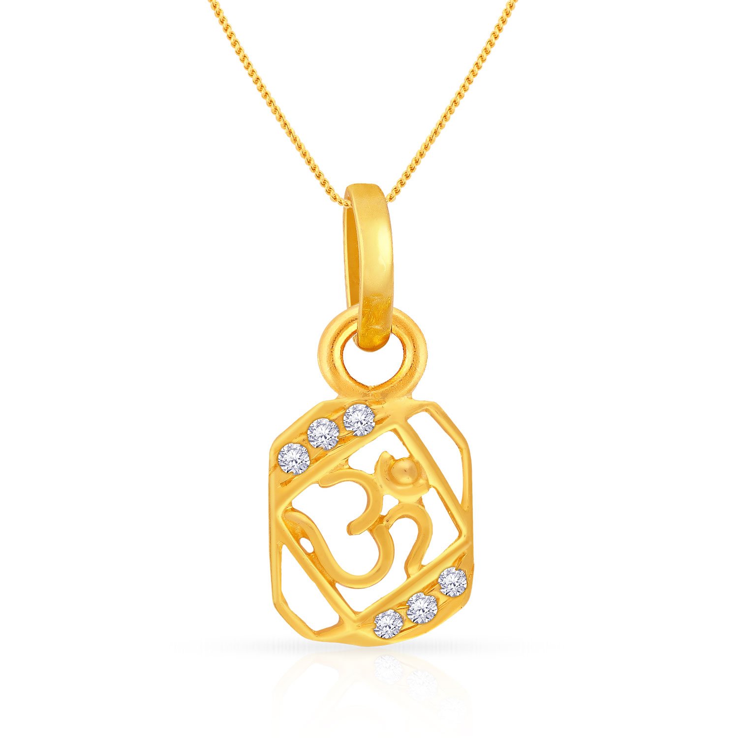 Yellow Gold Pendant for Women 22k | 22 kt (916) BIS Hallmark Gold Pendant for Women & Girls | 22 Karat Gold Jewellery for Birthday, Wedding, Anniversary & Diwali Gift