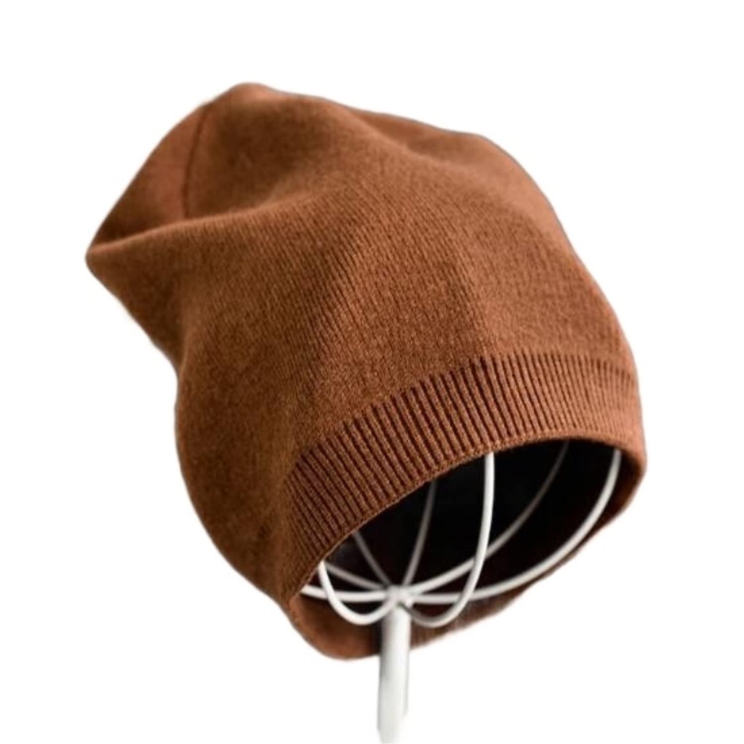 Chapeau d'hiver Bonnet pour Femme Crochet Chapeaux Bonnet, Bonnets Vintage Mignon Tricot Bonnet Chapeau Femmes Chaud Chapeau
