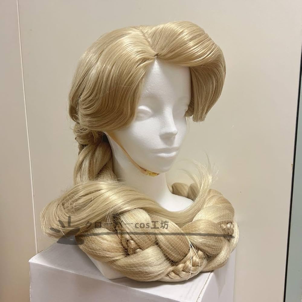 まりも【値下げ】Dハロ ラプンツェル ドレス ウィッグ 衣装 フルセット