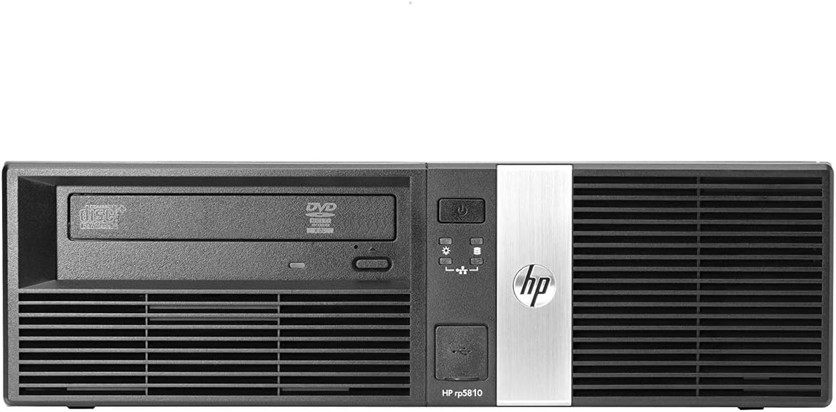 HP RP5800 Desktop PC Retail System POS - Intel Core i5-2400 3.1GHz, 16GB DDR3 Ram, 1TB HDD, Windows 10 Pro (Renewed)