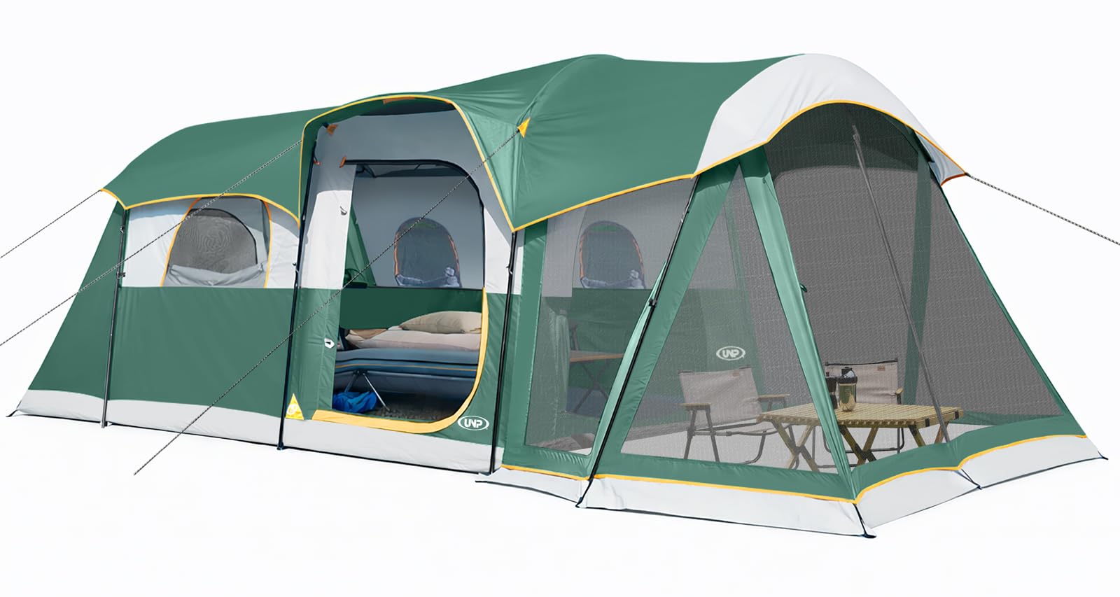 UNP 8 Person Waterproof Tunnel Tent