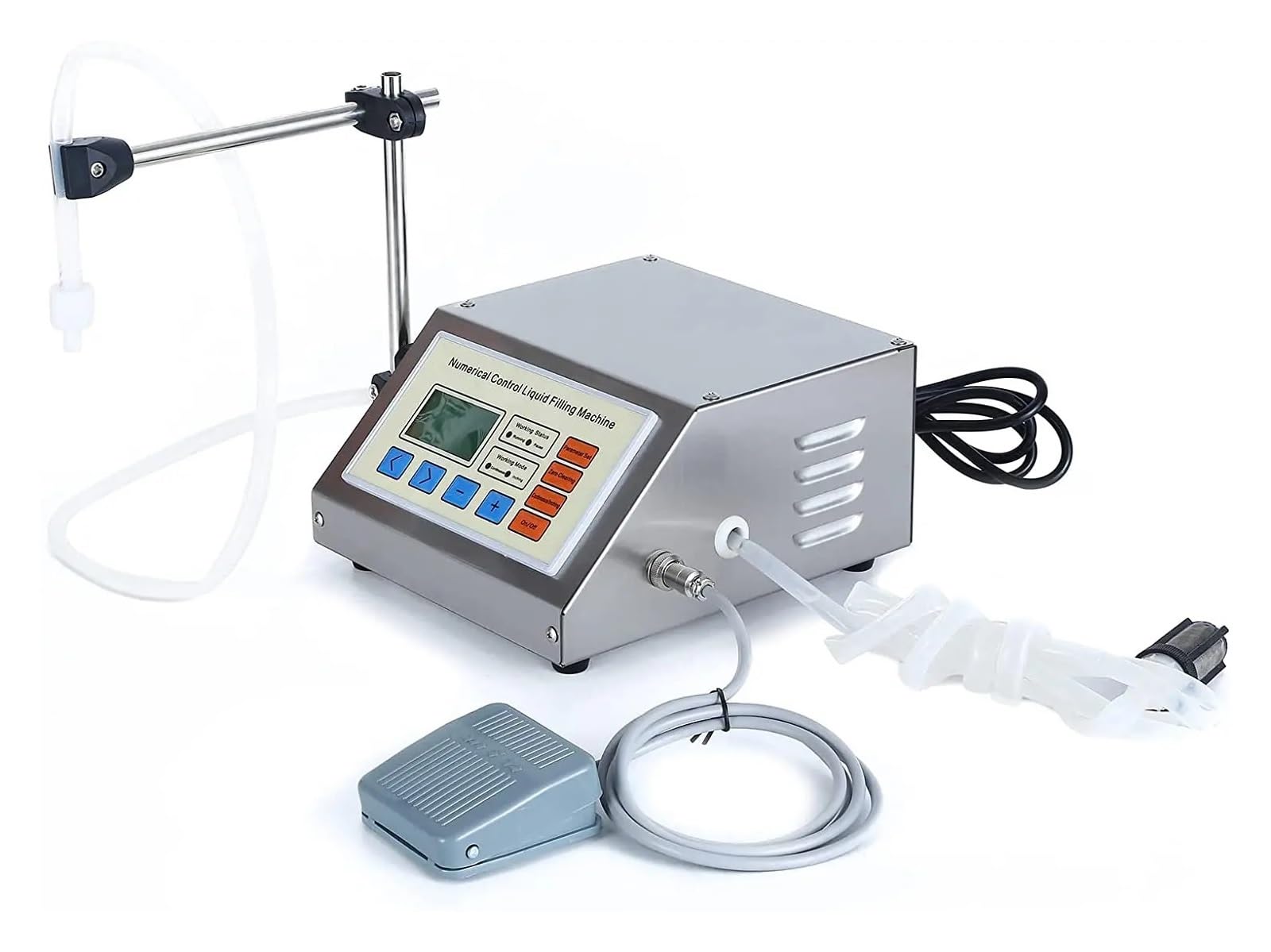 CUDTAPI - Liquid Filling Machine Automatic Digital Control Bottle Filler(2-3500ml GFK380) Liquid Paste Filling Machine