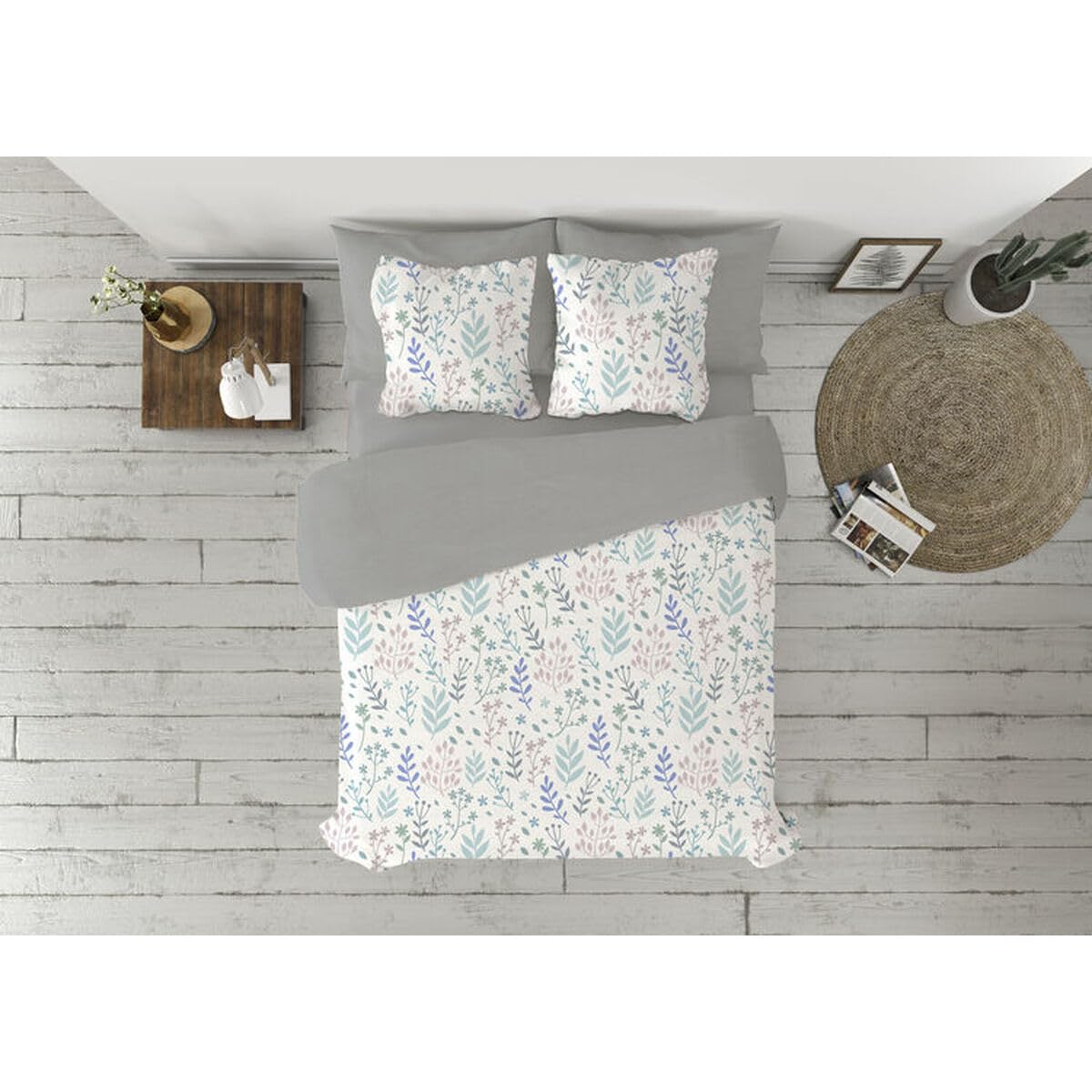 Pierre Cardin Duvet Cover Set AURIN Grey 135 Bed 2 Pieces