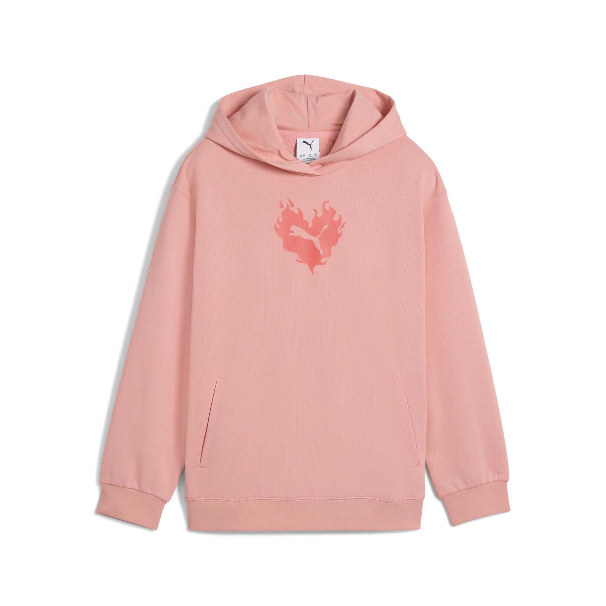 Puma Flaming Love Hoodie TR G Felpe con Cappuccio Niñas (Pack de 1)
