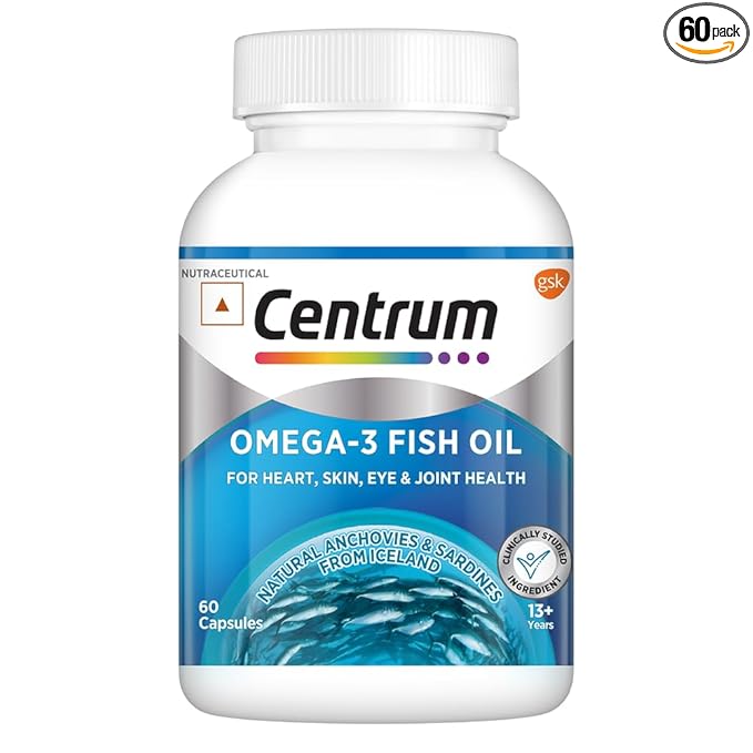 Centrum Omega-3 Fish Oil, with EPA & DHA to support Centrum Omega-3 Fish Oil, with EPA & DHA to support