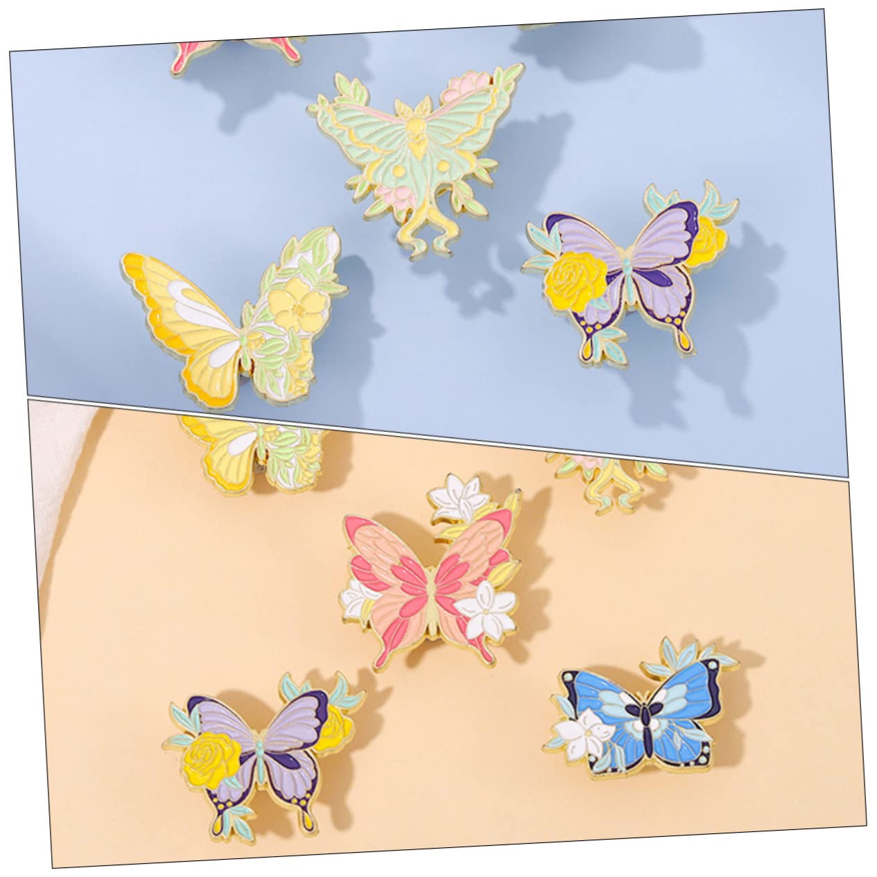 25stücke Bunte Schmetterlings Brosche Pin Handgefertigte Einzigartige Accessoires Für Kleidung Schals Und Taschen Schöne Farben Und Designs Für Modisches Statement