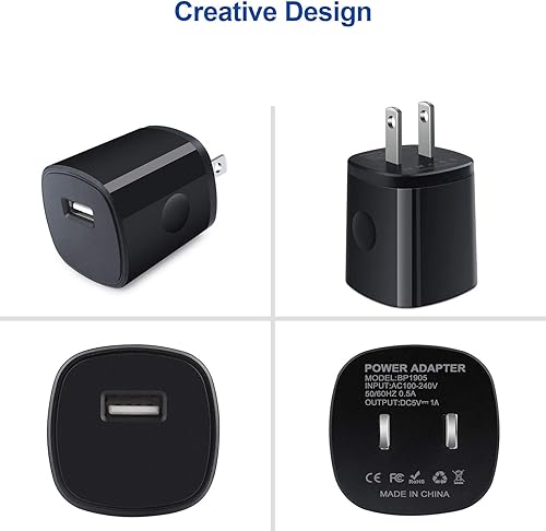 Miniatura 5 de Cargador USB C tipo C para Samsung Galaxy A26A25A24A23A16A36S25 UltraS25 PlusS24 UltraS24FES23FES22 UltraS21A55A54A15, paquete de 3 cargadores de