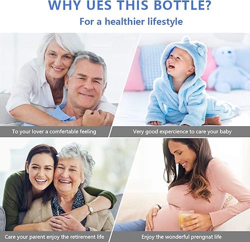 Sustituye las toallitas húmedas l bidé portátil para viajes, botella peri boca abajo para artículos esenciales posparto, cuidado femenino, bidé de