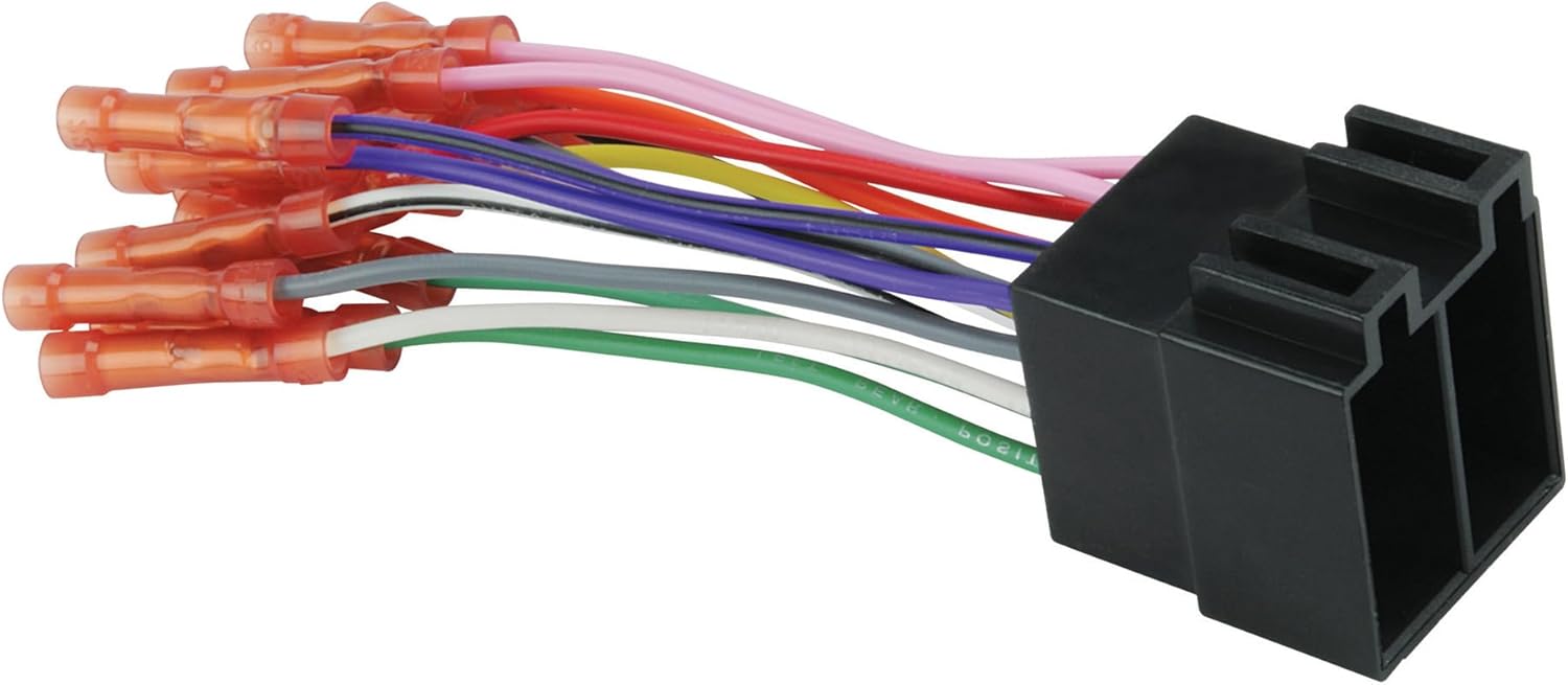 Scosche VW01BCB Зымдуу шнур, кысуучу туташтыргычтары бар