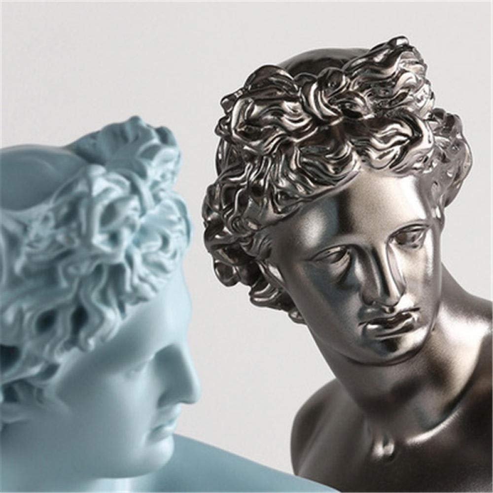 Amazon.co.jp: 彫像家の装飾 スタチューメッキバストポートレート