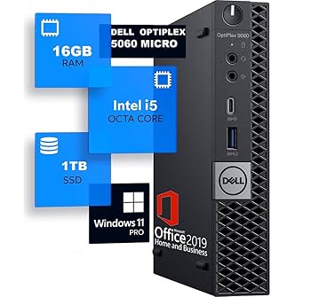 Amazon.co.jp: 【整備済み品】 Dell 超ミニPC OptiPlex 5060