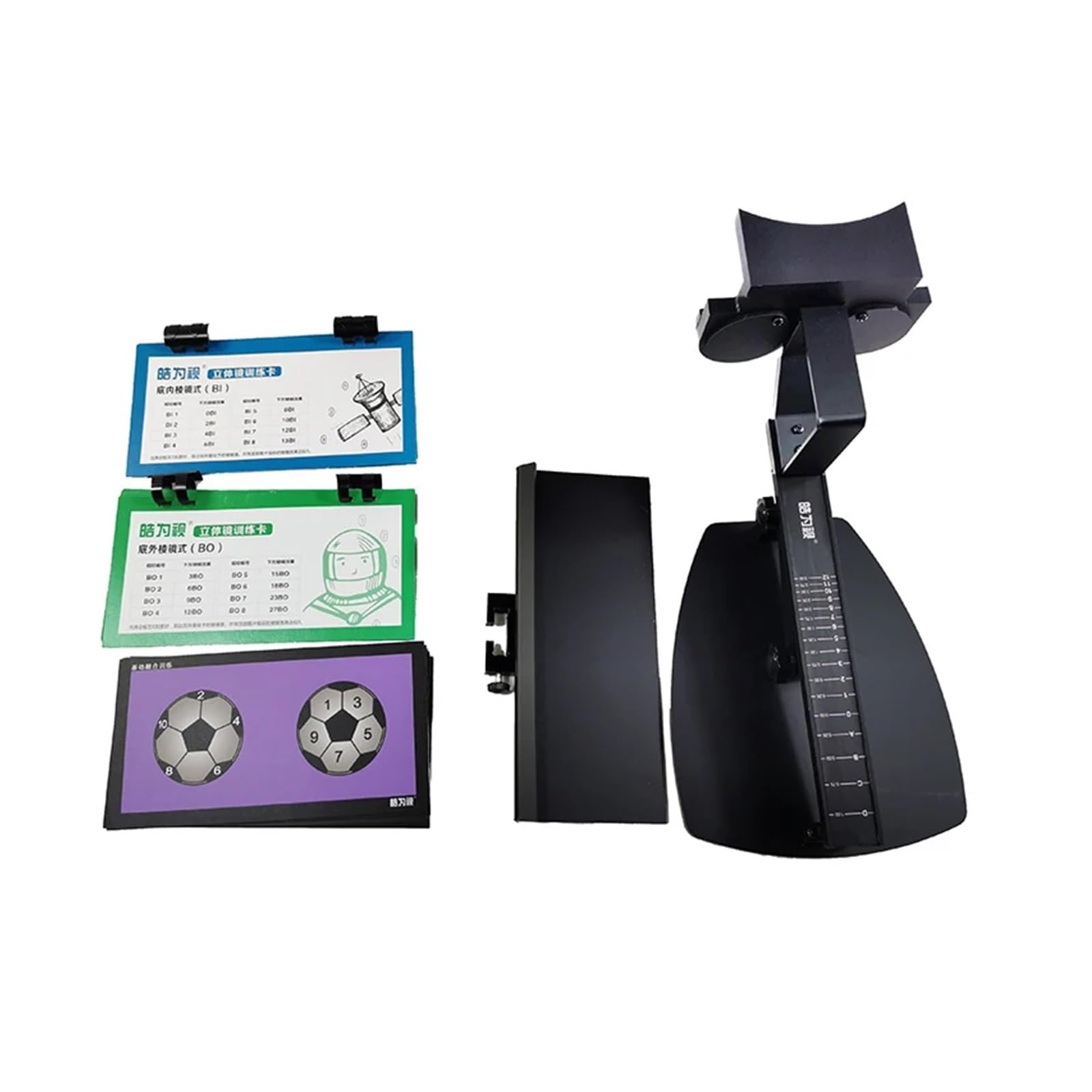 Stereo Variable Prism Trainer Strumento di allenamento for la visione che corregge l'errore di rifrazione Ambliopia Strabismo stereoscopico