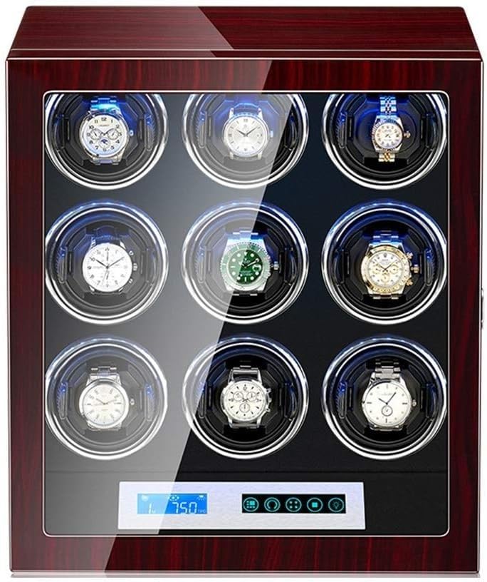 Enrouleur de montre LWX avec modes de rotation automatique pour montre automatique