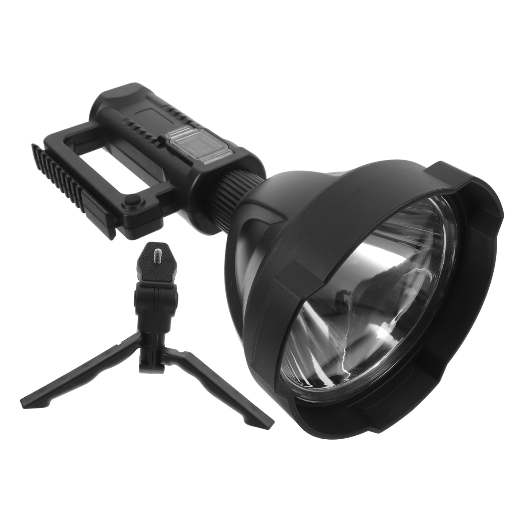 jojofuny LED Wiederaufladbare Taschenlampe Handlich Starkes Licht Lange Tragbar Camping Outdoor Notfall Multifunktionale Beleuchtung für Wanderungen und Nächtliche Erkundungen