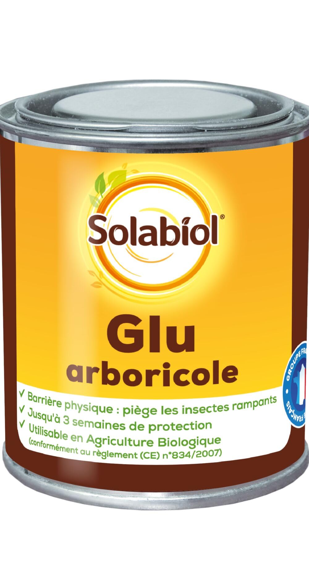 SOLABIOL Glu Arboricole 150g Protection Arbres Fruitiers Anti Fourmis Pucerons Chenilles Barrière Physique Insectes Rampants