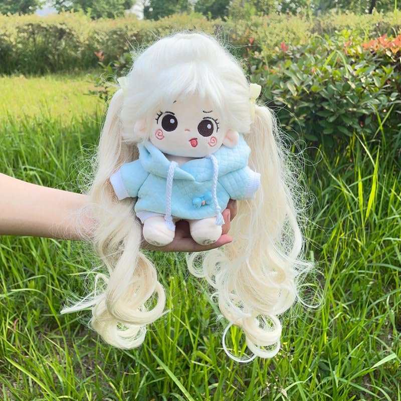 Amazon.co.jp: 20 cm綿人形かわいい毛人形無属性裸人形セット子供服