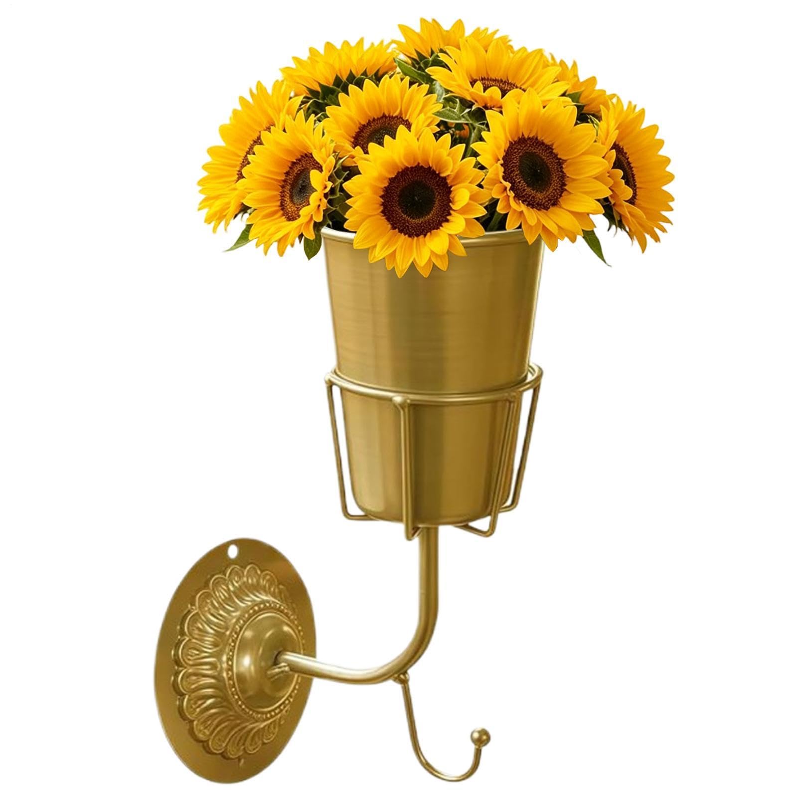 Jarrón de pared Wall Flower decorativo con almacenaje para plantas