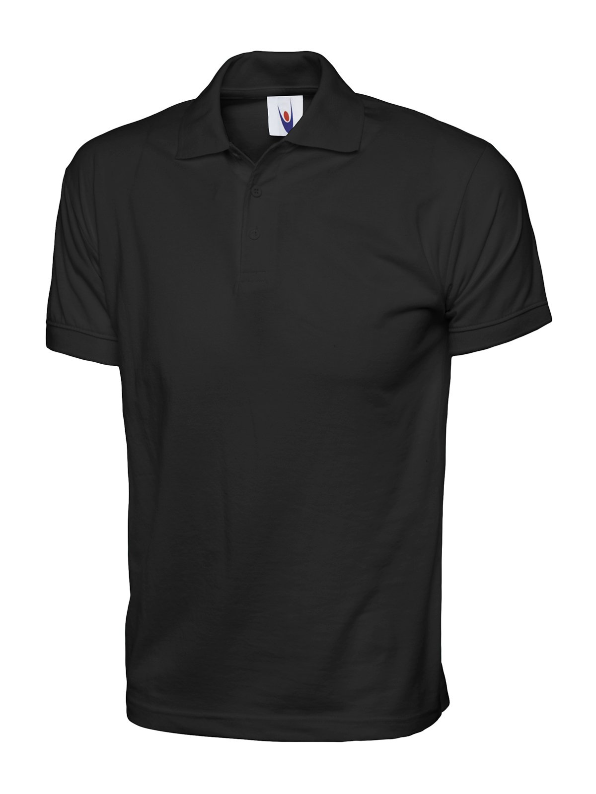 Uneek UC122 - Black - 3XL - 200 GSM - Jersey Polo Shirt XXXL Large