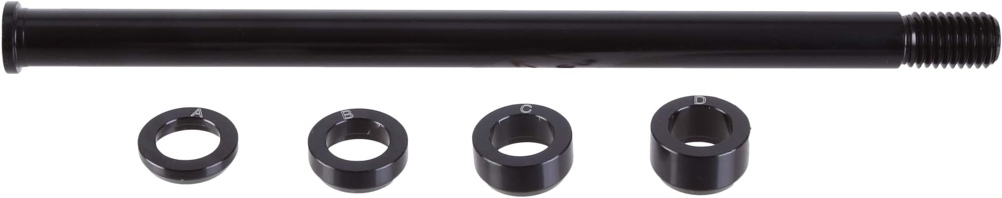OneUp ComponentsAxle R - Rear, 166-172mm M12 x 1, Black - 1C0596BLK