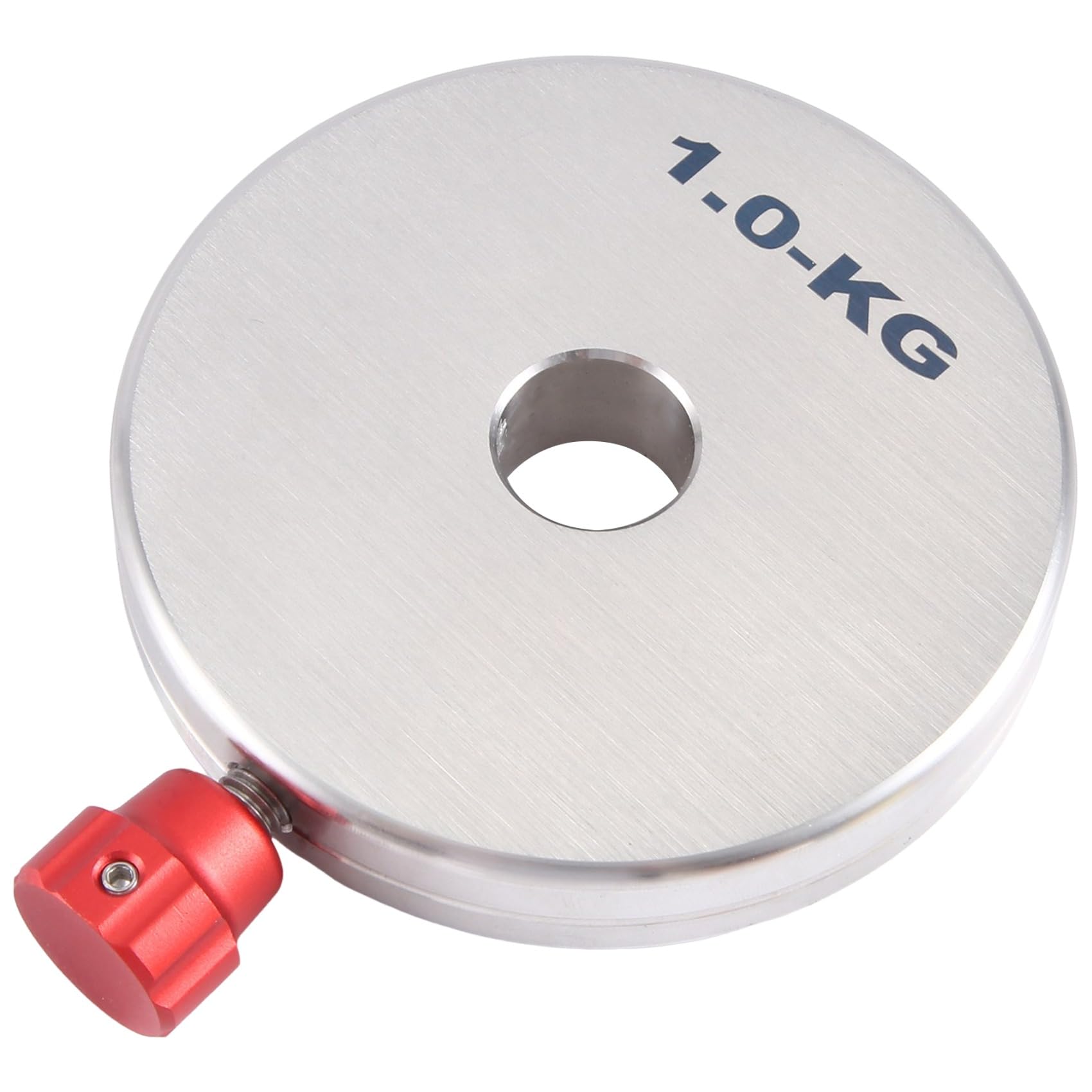 Lizusidtsy 1Kg Counterweight Stainless Steel Heavy Hammer Inner Hole 20.5MM Telescope Fitting Equatorial Instrument Telescope Accessories, Silver, 500422760