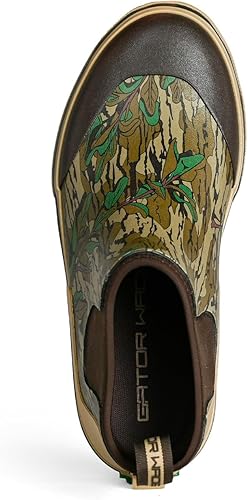 Miniatura 5 de Gator Waders Botas de campamento para hombre, zapatos impermeables hasta el tobillo para lluvia y barro, pesca, caza y ropa de campamento