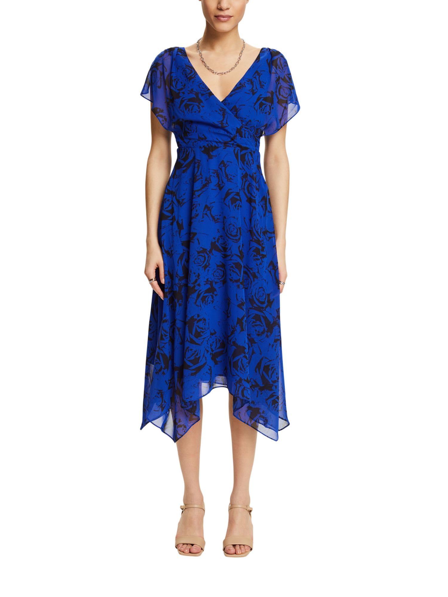 ESPRIT 034ee1e342 Vestido, 410/Bright Blue, S para Mujer