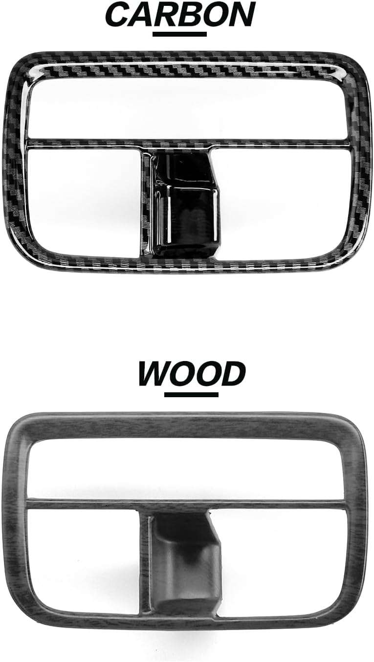 YOUTOOCAR Headlight Control Panel Cover Compatible with Hyundai IONIQ 9 Accessories (Wood Grain)