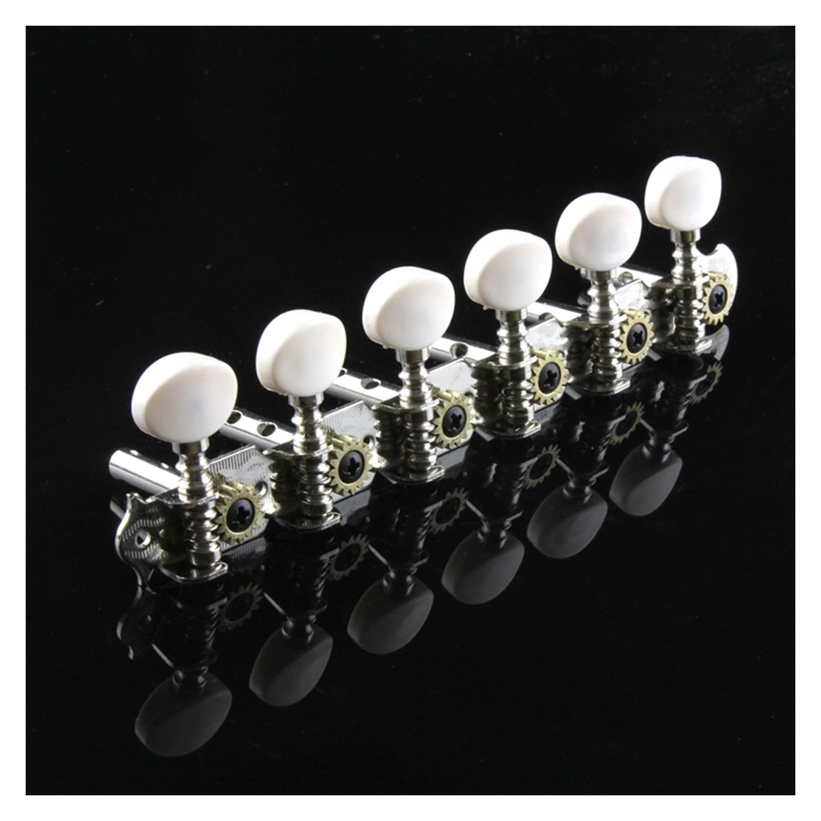 TSTS Tuning Machine Heads Tuning String Tuning Chiavi di Chitarra Aperta 6R Knobs per Chitarra per Chitarra A 12 Corde per Chitarre Classiche/acustiche