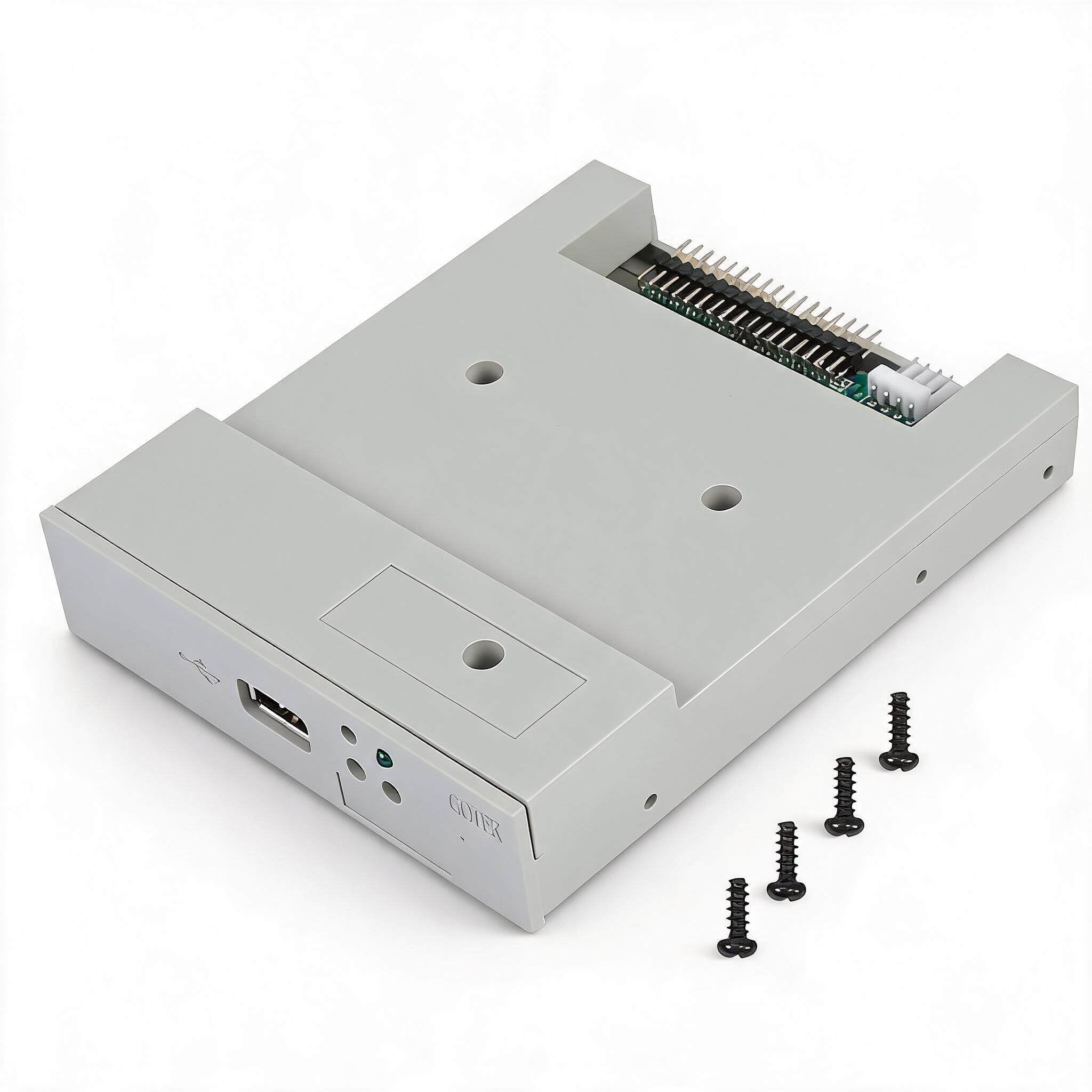 Bewinner 3.5 in SFR1M44-U 1.44 MB SSD USB Floppy Disk Emulator,Suitable for 1.44MB Floppy Disk Drive Industrial Control Equipment,Built-in Memory,34-pin Floppy Disk Drive Interface, 5V DC-image-24