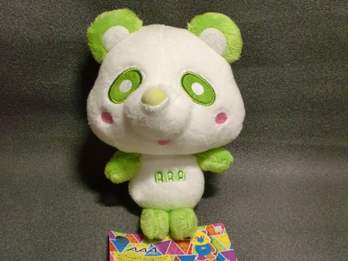 Amazon.co.jp: え〜パンダ AAA ビッグヘッドぬいぐるみ グリーン 浦田 