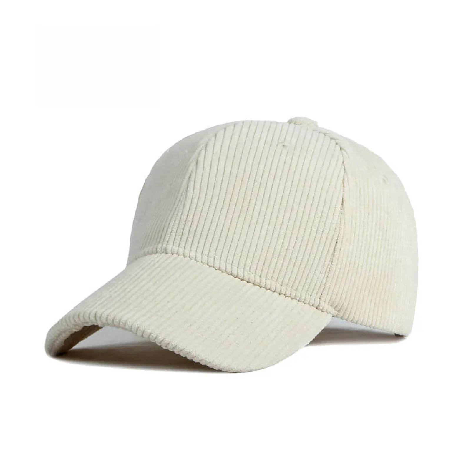 Gorra de béisbol de pana de algodón con acabado de moda clásica 8