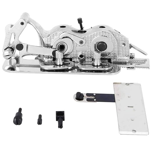 Attachment Sewing Machine Walking Foot,Industrial Sewing Machine Button Hole Attachment-Ideal for Professionals and DIY Enthusiasts in Garment Manufacturing,Tailoring, and Home Sewing.