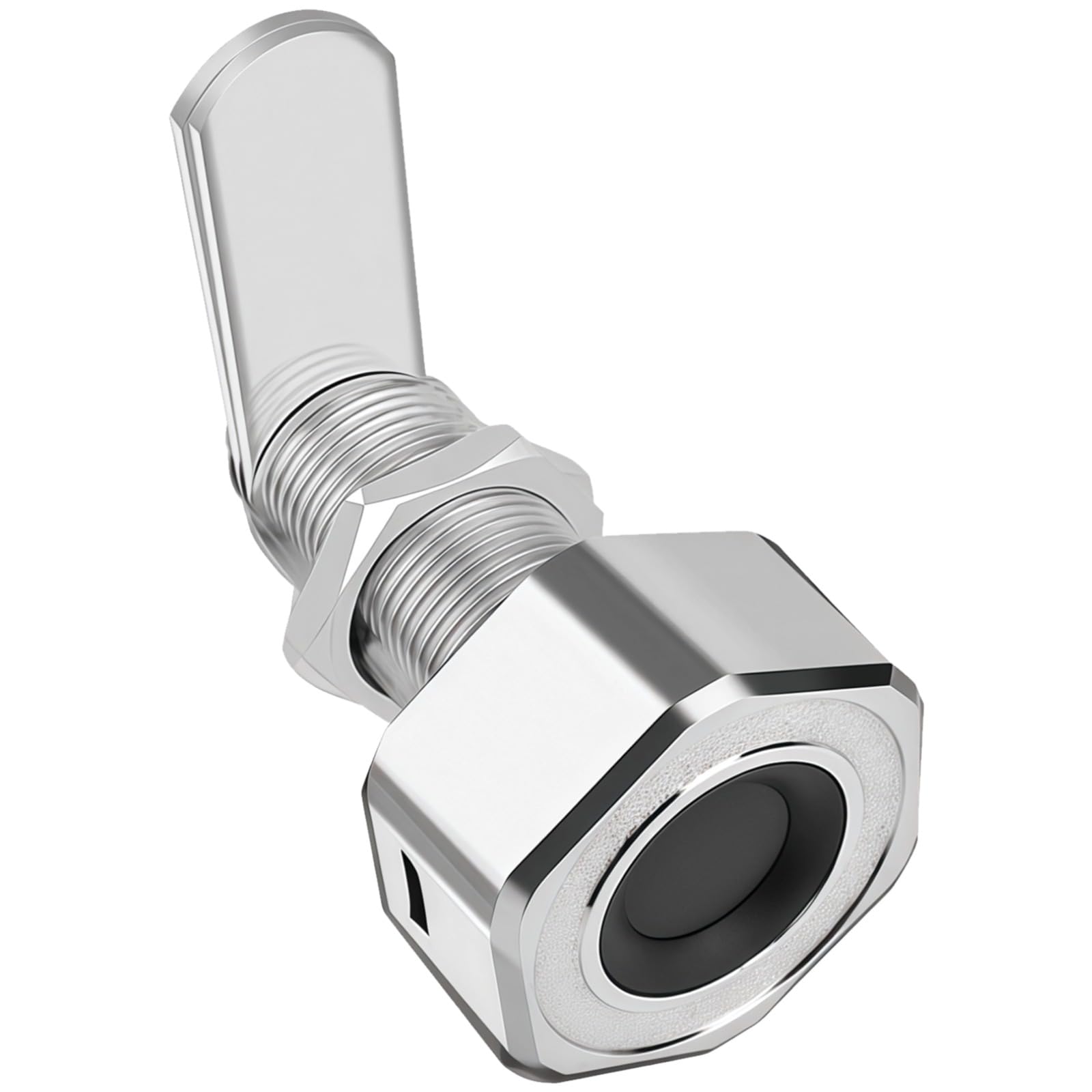 Cerradura de cajón de huellas dactilares, cerradura inteligente para gabinete con cerradura de muebles sin llave, cerradura de aplicación inalámbrica, cuerpo de aleación de zinc, recargable por USB