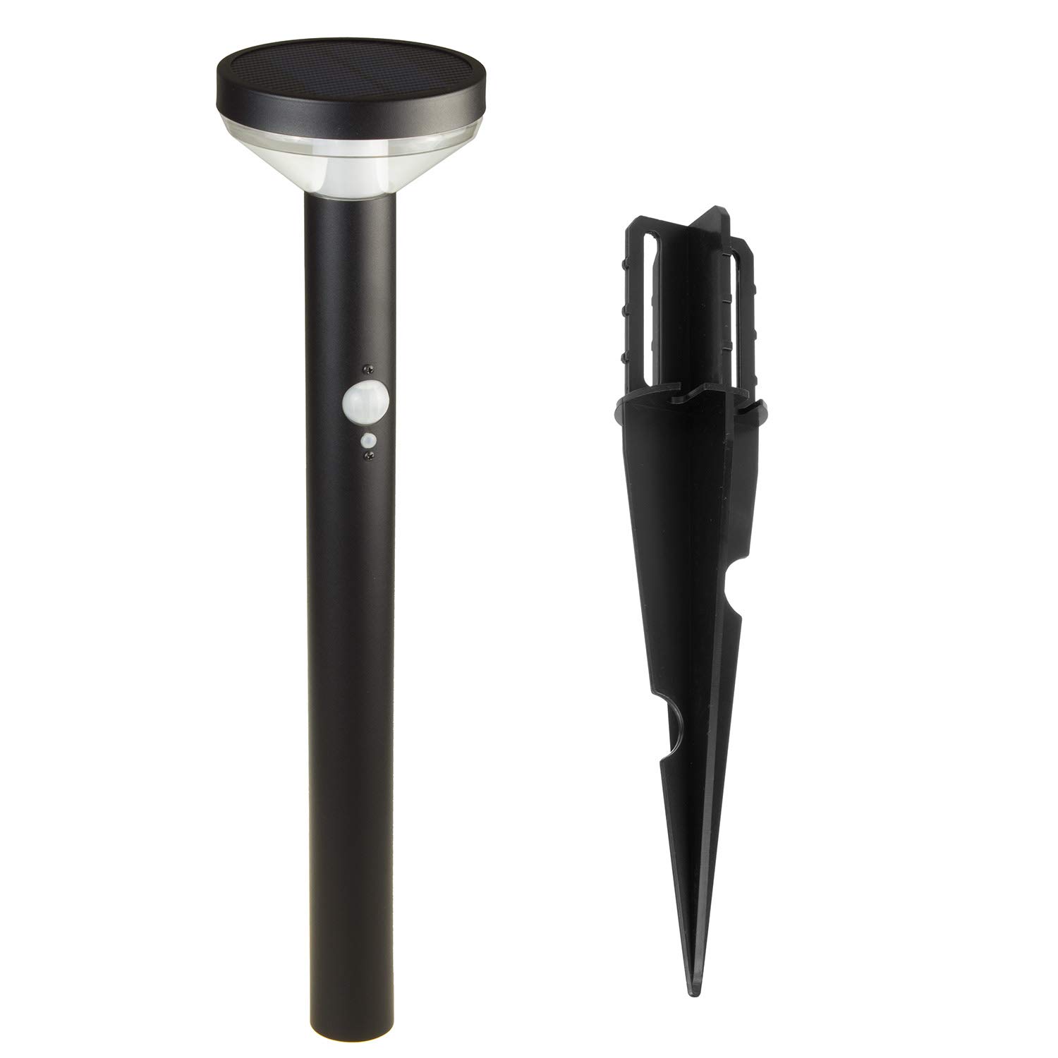 Lampadaire LED Solaire 4W 400lm, Avec Détecteur De Mouvement, 6000K