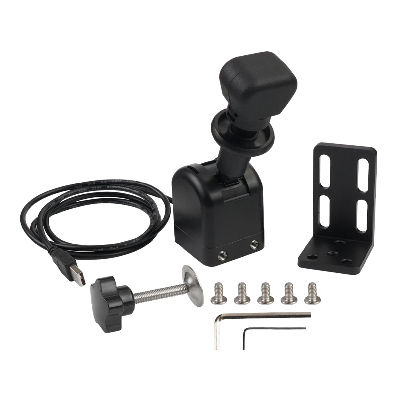 HUIOP Frein à Main USB, Frein à Main de Jeu de Course avec Pince de Montage, Compatible avec G27 G29 G923 et T300RS T-GT, pour PC et