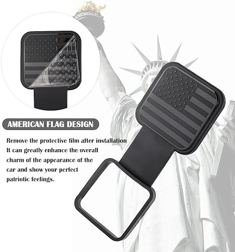 Miniatura 9 de carleef Luz de freno de enganche de remolque de 15 LED, luces traseras ahumadas de 12 V, se adapta a receptor de 2 pulgadas con adaptador de 4