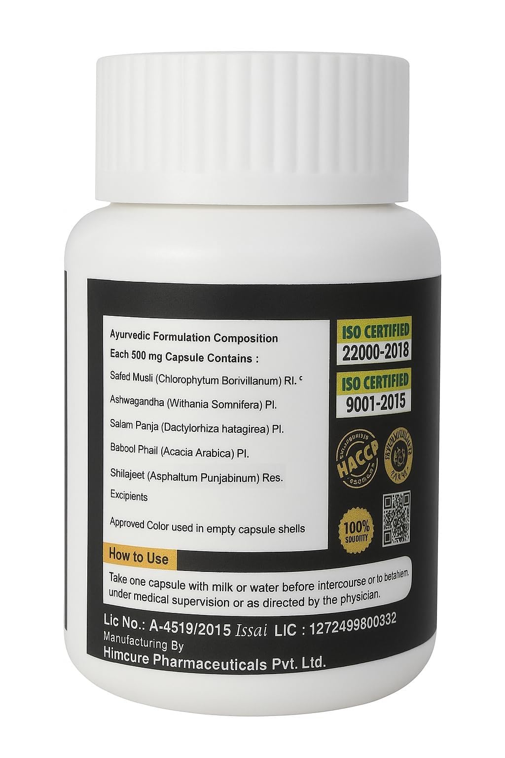 Black Horse Ayurvedic Men Power Energy Stamina Support Capsule | 10 Capsules — Amazon image 7