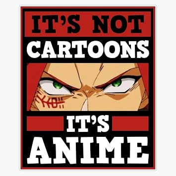 BISCO Akaboshi Its Not Cartoons, Its Anime Rust Eater BISCO Sabikui BISCO Sticker Decal Laptop Car Window Vinyl 5"