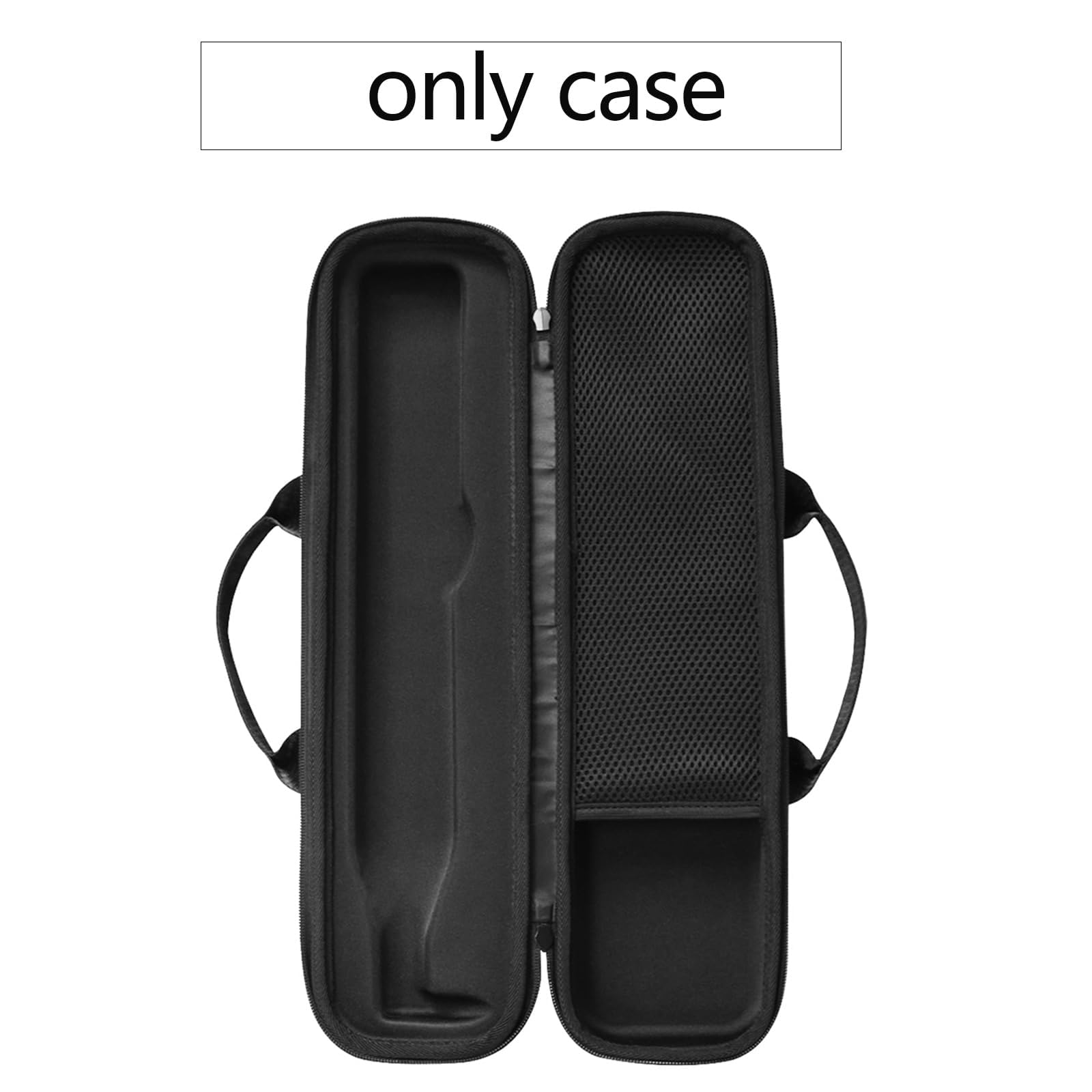 Funda rígida de viaje para alisador Dysons Airstrait HT01, impermeable y a prueba de polvo, funda protectora portátil para alisador Dysons Airstrait-Norma europea (negro 01)