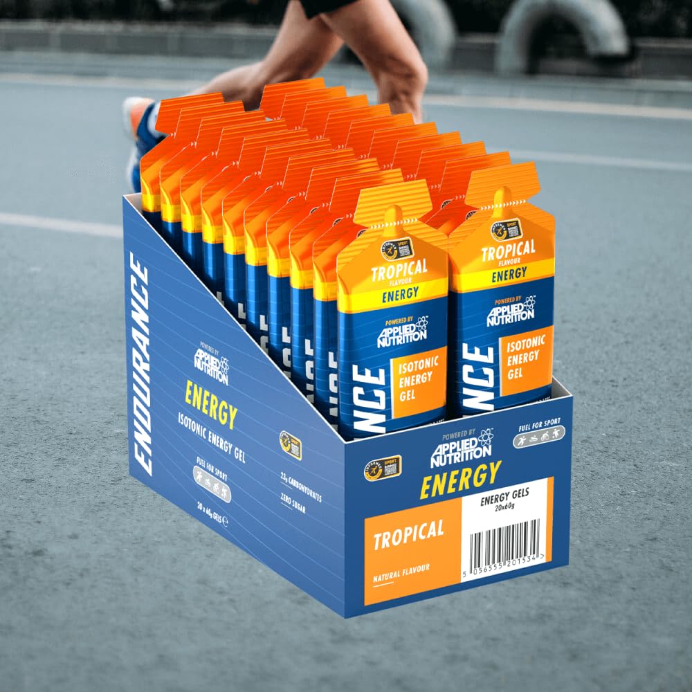 Applied Nutrition Endurance Energy Gel (20x60ml) Tropical - Energie & Ausdauer - Energie-Gel