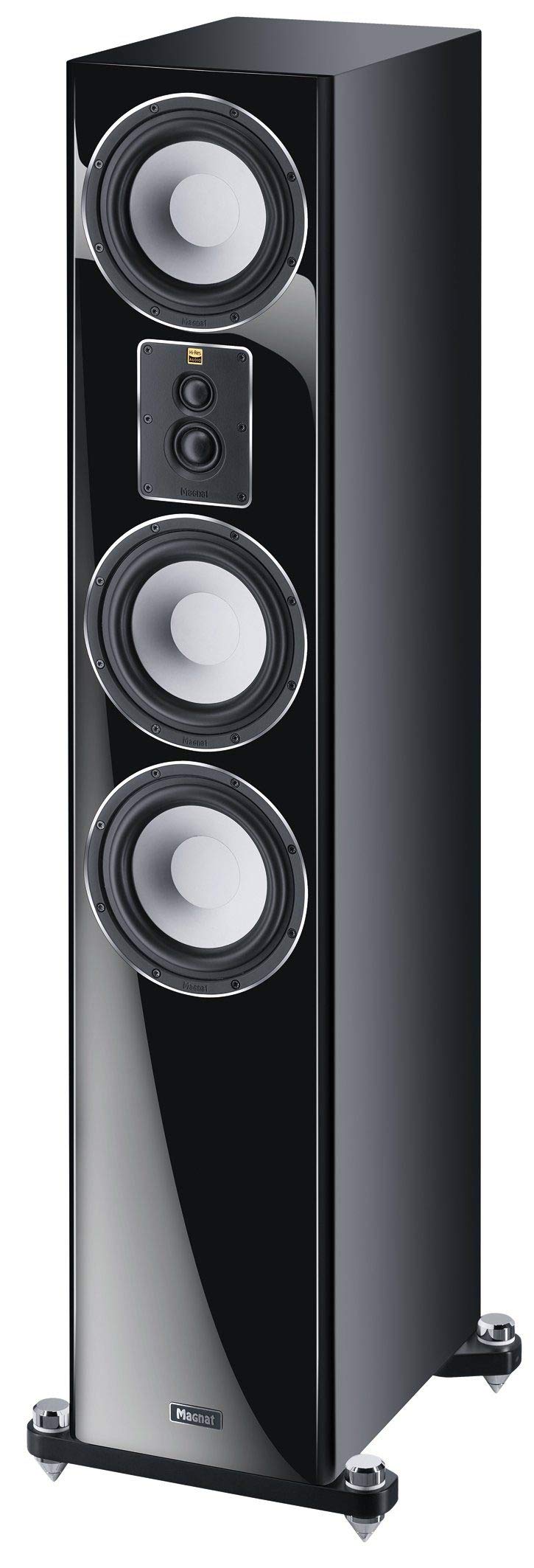 Magnat Signature 707, schwarz, 1 STK. - dynamischer 4-Wege Stand-Lautsprecher mit edler Hochglanz-Front für fantastischen Stereo- und Heimkino-Sound