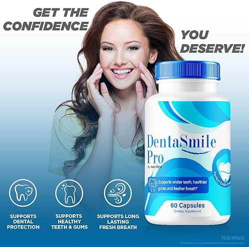 Miniatura 4 de Denta Smile Pro (3 unidades) - Fórmula oficial de salud bucal, cápsulas de salud dental DentaSmile Pro, píldoras premium Denta Smile Pro para