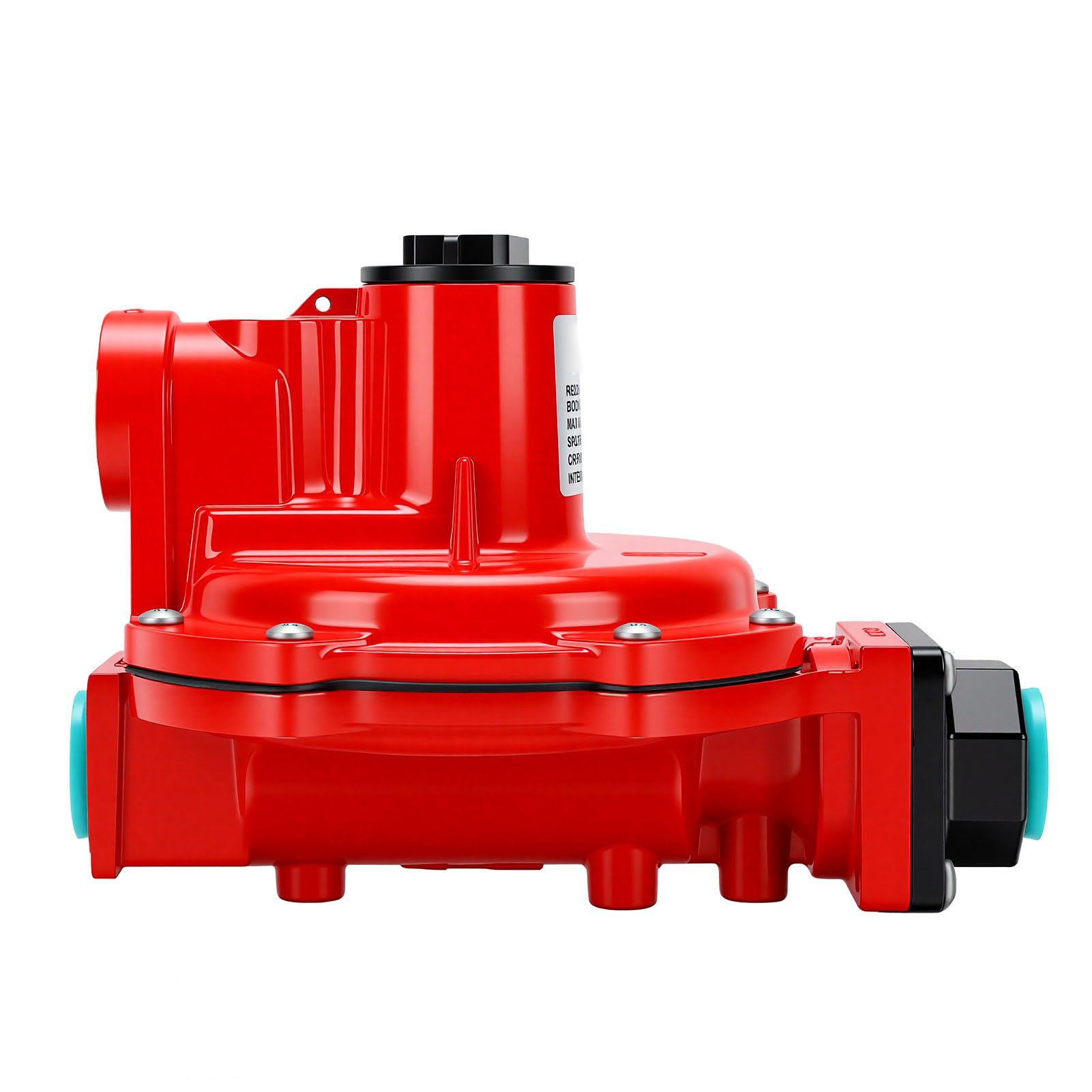 PUSOKEI Regulowany Regulator Gazu Ziemnego 4-6 PSI |Zawór Pierwszego Stopnia 3/4 Cala NPT do Komercyjnych Systemów Mieszkaniowych