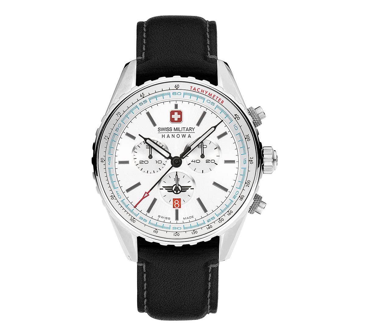 Swiss Military By Chronoswiss Military Hanowa Analog Silver Dial