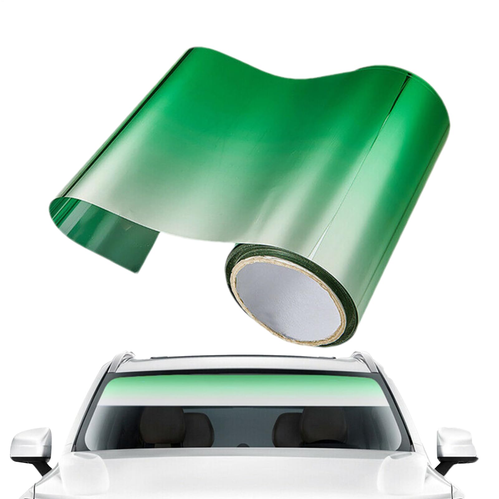 Pellicola per Parabrezza Universale 20x150 Cm Pellicola Oscurante per Finestrini Auto Blocco UV Parabrezza Striscia per Visiera Parasole Pellicola per Protezione Privacy con