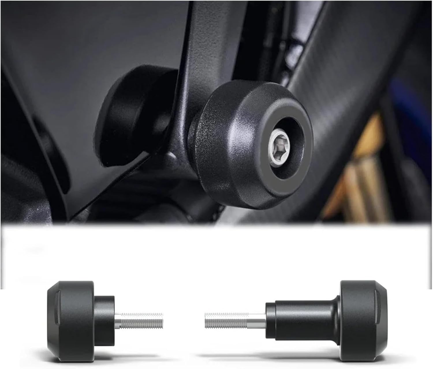 Compatible with Yamaha MT-10 MT-10 SP FZ-10 R1 R1M 2015-2024 Motorcycle Falling Protection Frame Slider Fairing Guard Crash Pad Protector