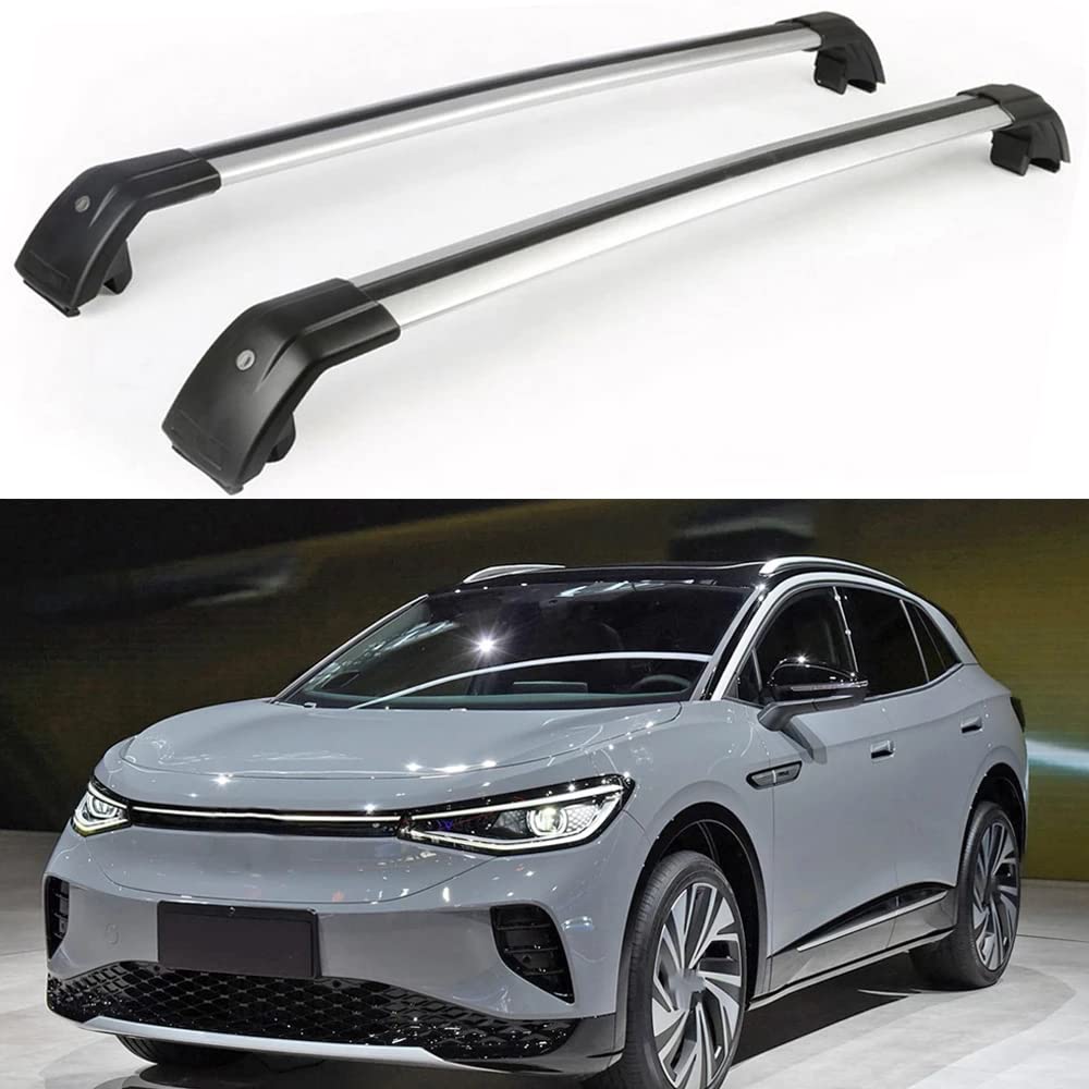 Buy AxleZx Aluminium Roof Rack Rail Bars for Volkswagen ID.4 2020 2021