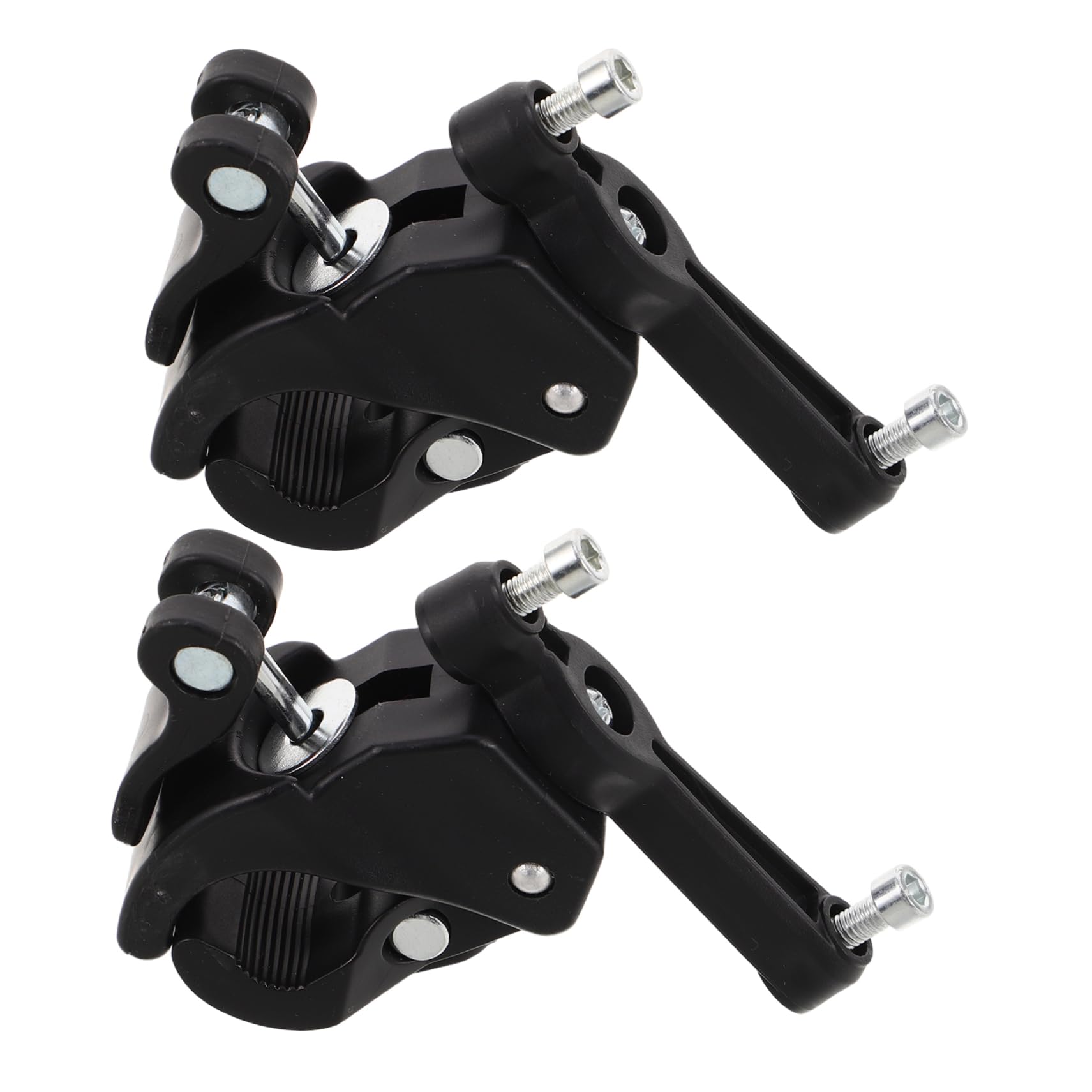 GOOHOCHY 2pcs Bike Bottle Cage Adapter Compatibility for Road Mountain Bikes Durable Versatile Design for Various Bottle Holders Essential Cycling Accessory
