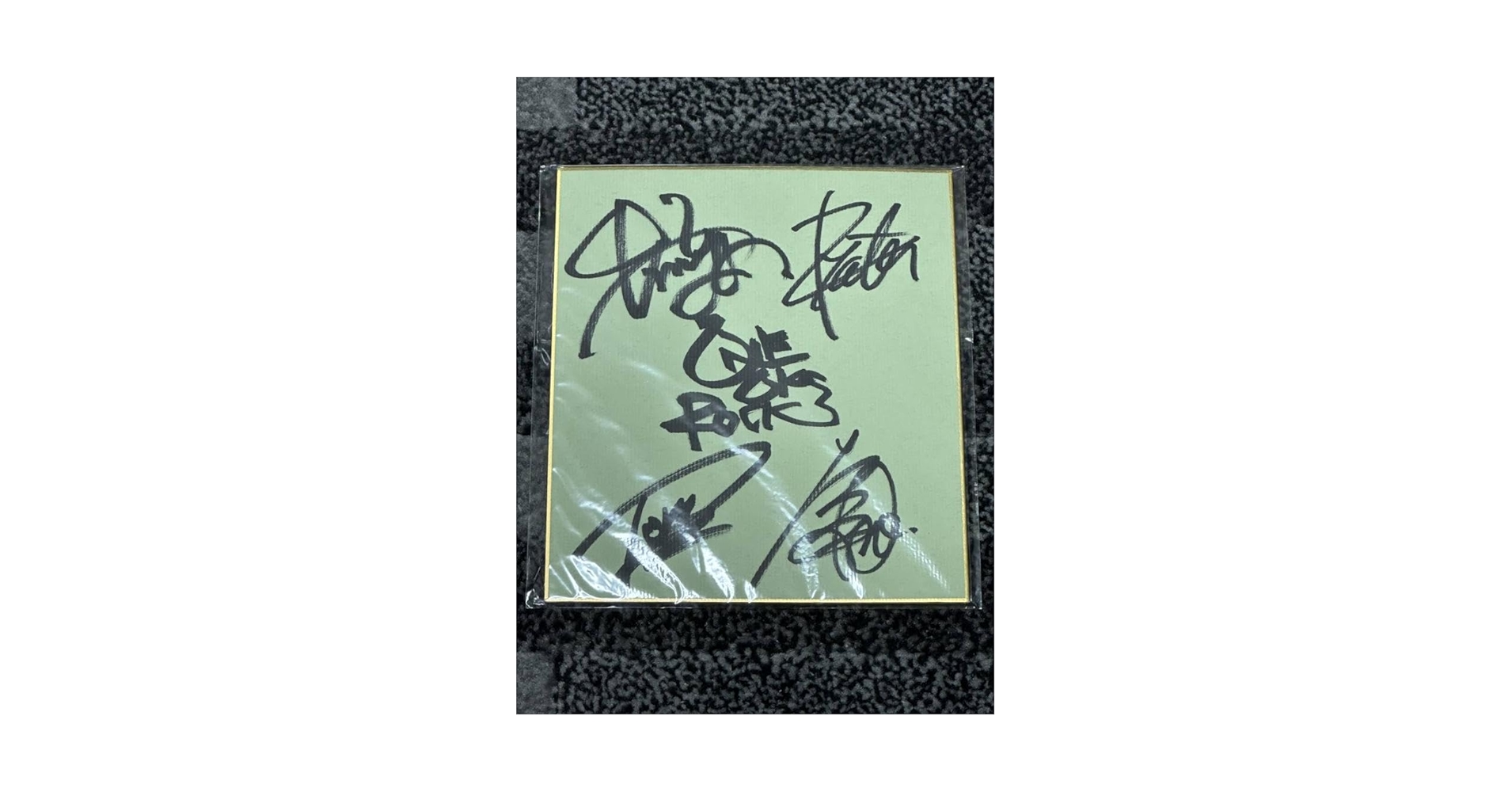 Amazon.co.jp: ONE OK ROCK ワンオクロック サイン色紙 : 文房具