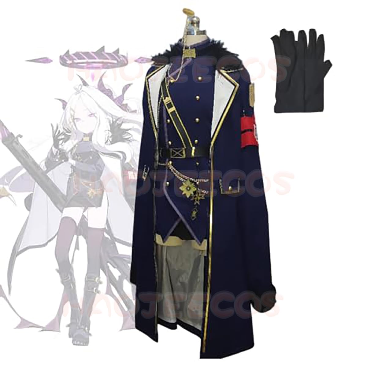 空崎ヒナ　コスプレフルセット Amazon.co.jp: [HAOJEE] 空崎ヒナ コスプレ衣装 同人服 手袋付